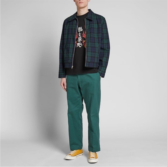 RARE Wacko Maria Guilty Parties Washed Flames Tee - Medium - Picture 5 of 7